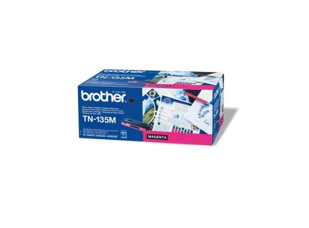 Toner Brother TN135M rød 4000 sider 